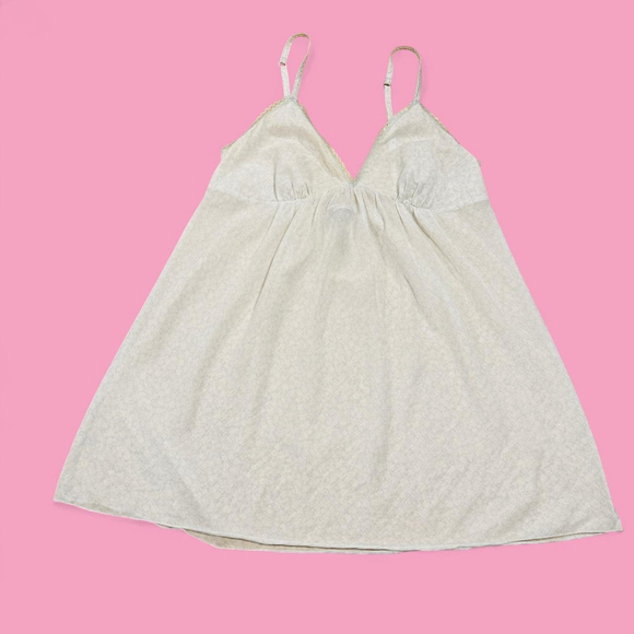 Y2K Floral Ethereal Fairy Babydoll Silk Victoria’s Secret Lingerie Large - Picture 2 of 8